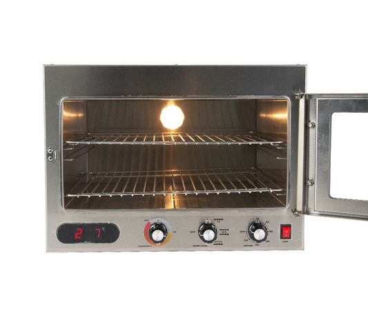 12V Travel Oven with Glass Window, Light and Digital Display – Large