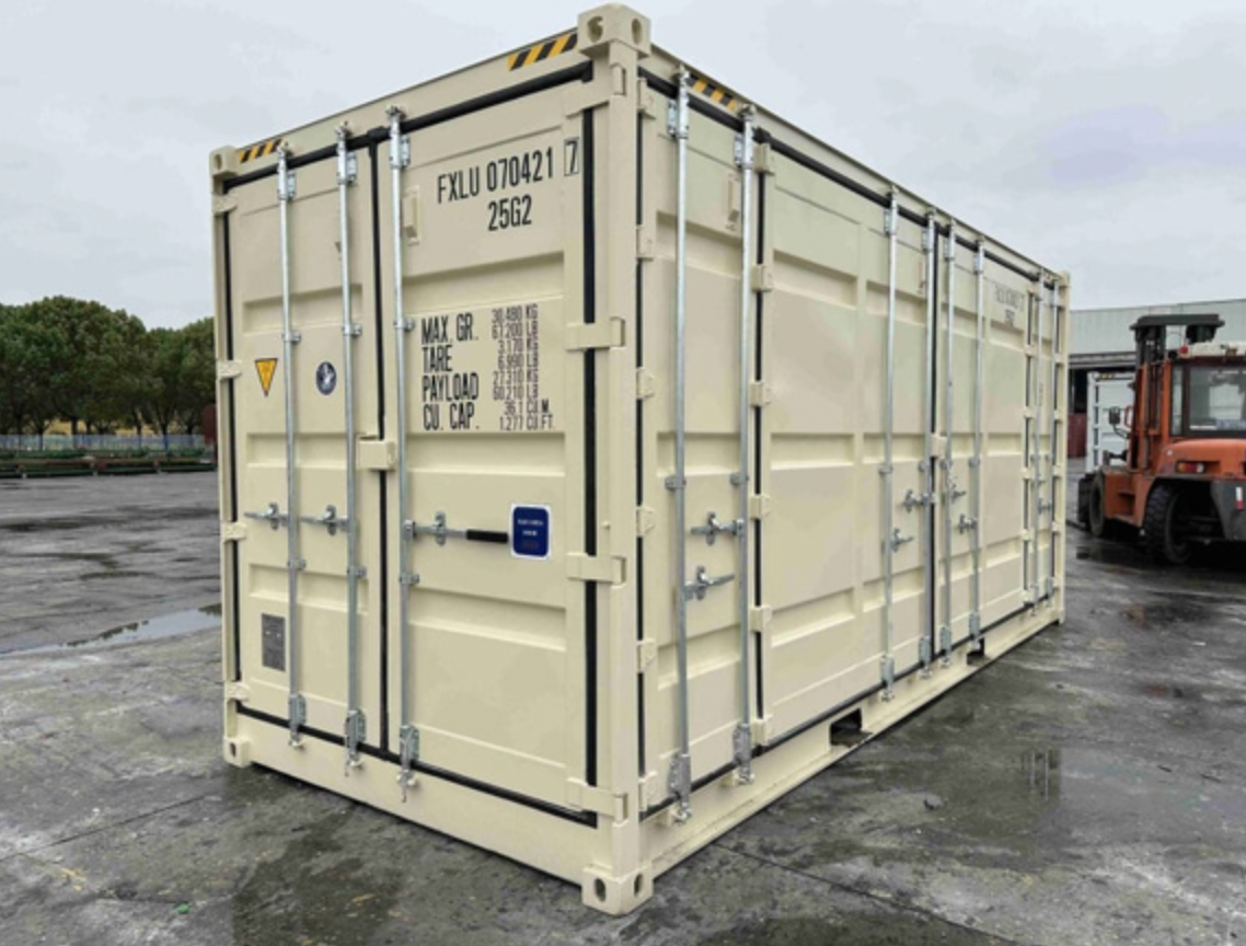 20ft High Cube Open Side Shipping Container