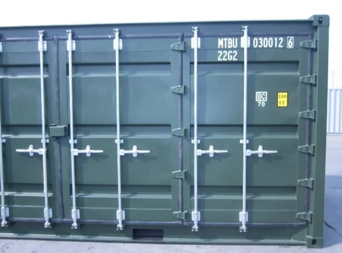 20FT Open side container