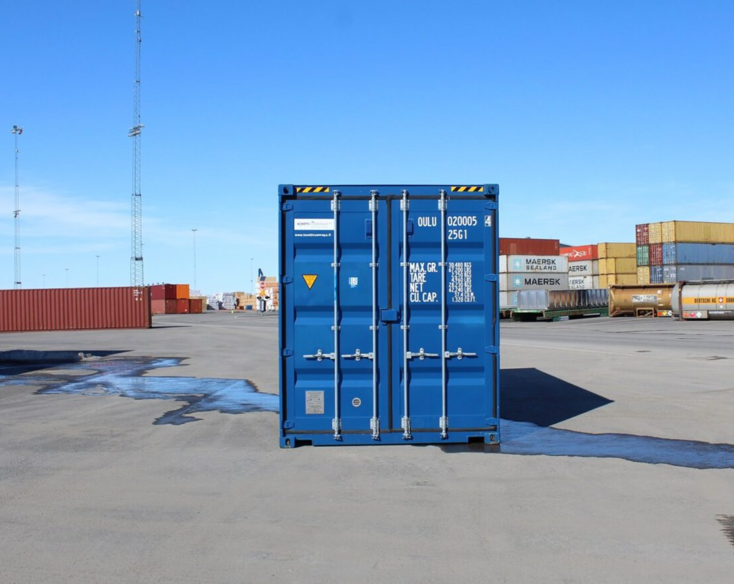 20ft 6M Insulated shipping Container