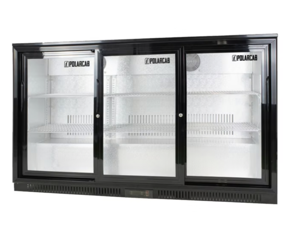 3 Sliding Doors Under Counter Fridge3 Sliding Doors Bar Fridge