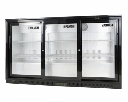 3 Sliding Doors Under Counter Fridge3 Sliding Doors Bar Fridge