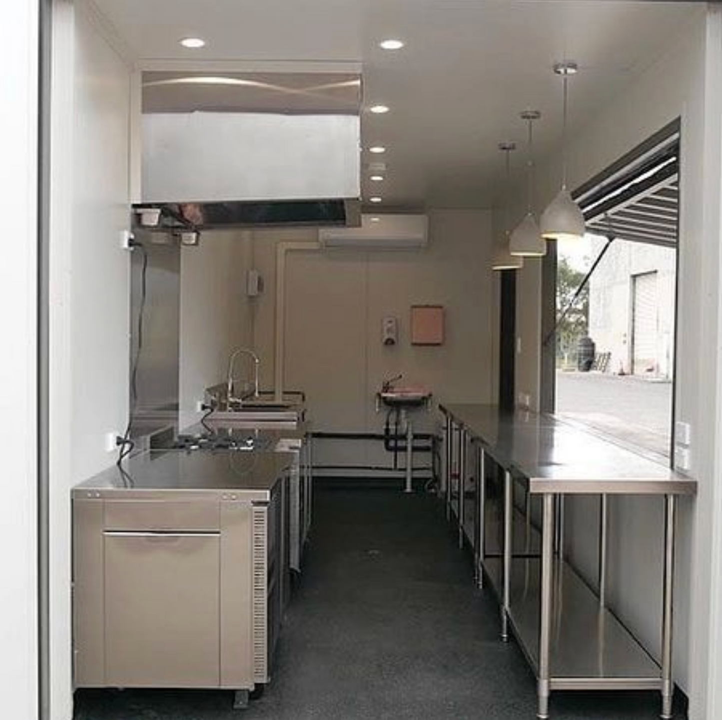 6M/20FT CONVERTED CONTAINER KITCHEN UNIT
