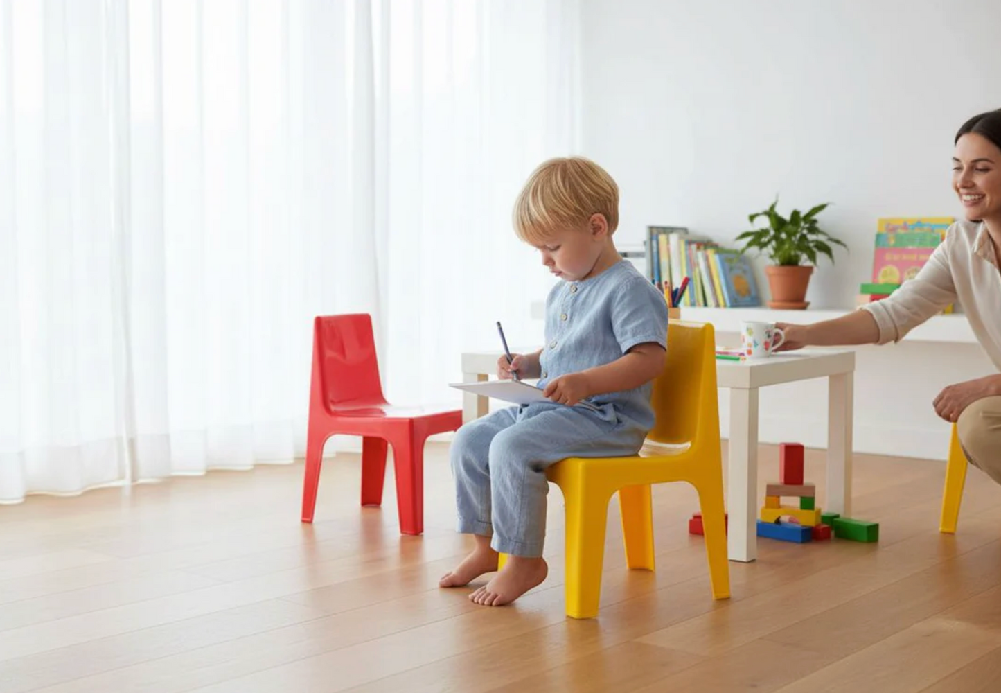 Armless Junior Kiddies Chair