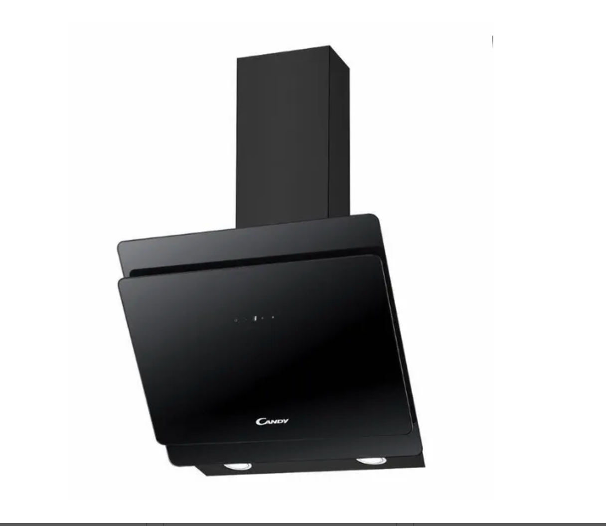 Candy Kitchen Extractor Cooker Hood Wall Mounted 60Cm Black