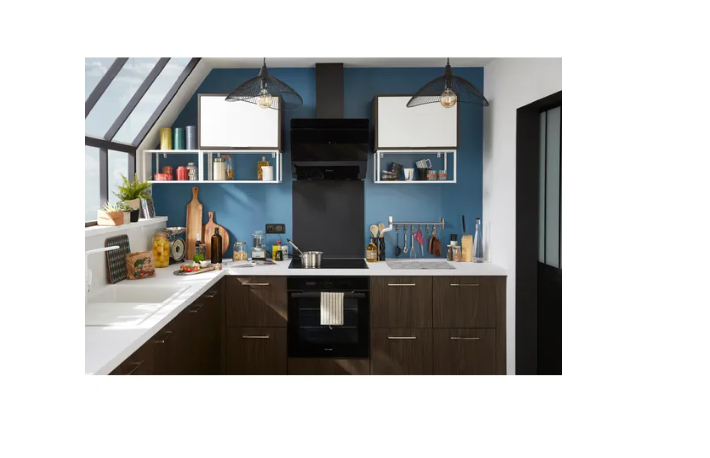 Candy Kitchen Extractor Cooker Hood Wall Mounted 60Cm Black