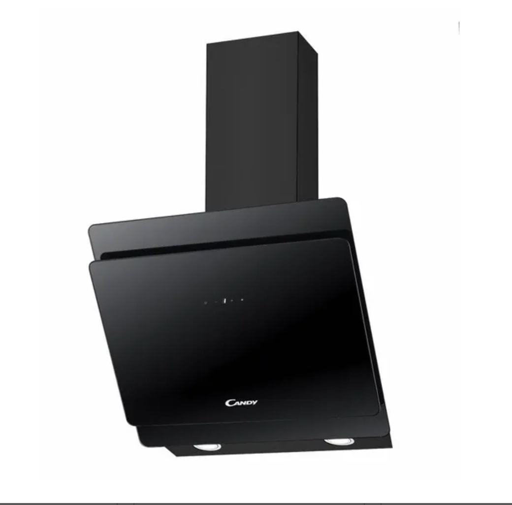 Candy Kitchen Extractor Cooker Hood Wall Mounted 60Cm Black
