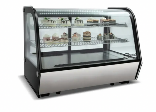 DISPLAY UNIT FRIDGE – COUNTER TOP 880MM CURVED