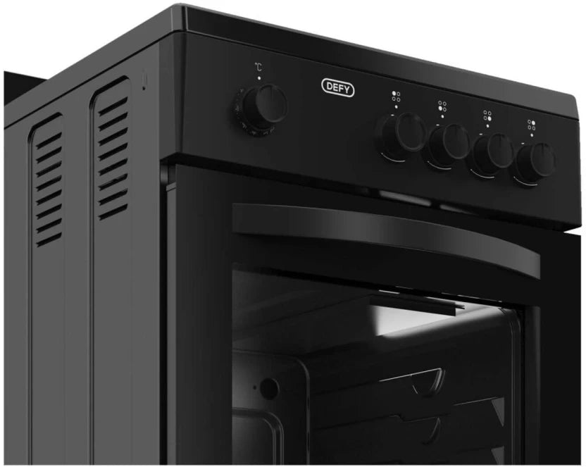 Defy DGS568 Carbon Steel Manual Gas Stove with Oven  (4 Burners)