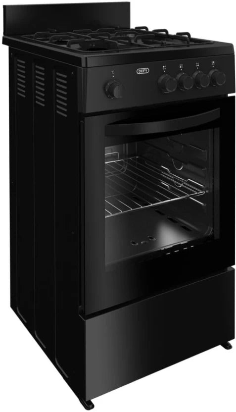 Defy DGS568 Carbon Steel Manual Gas Stove with Oven  (4 Burners)
