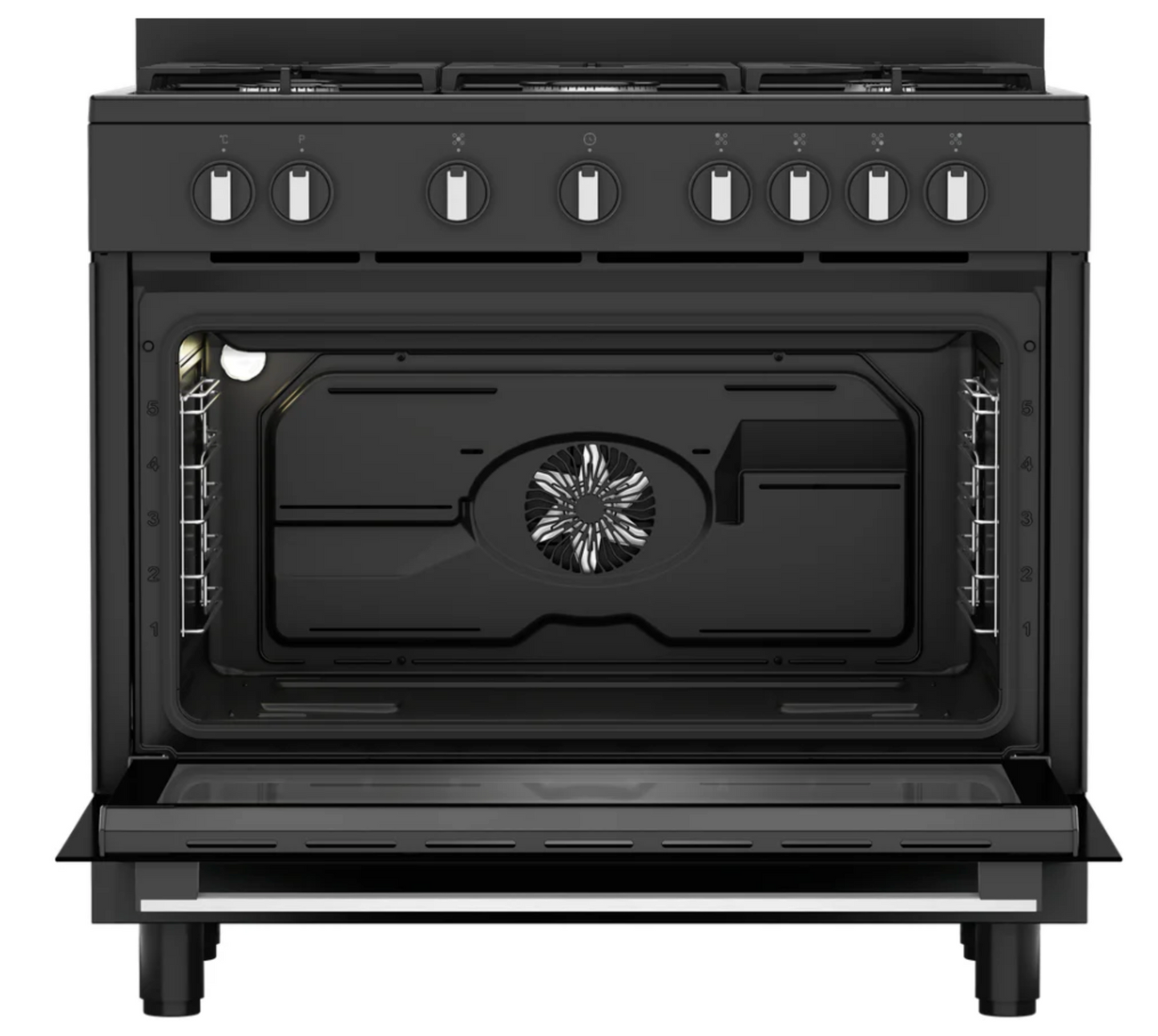 Defy DGS90GEB 90cm Gas Electric Range Cooker Black