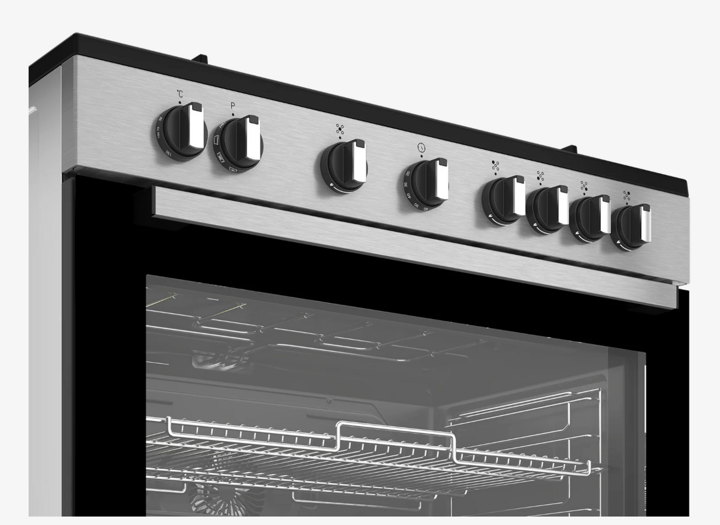 Defy Freestanding Gas/Electric Stove DGS90GEBI