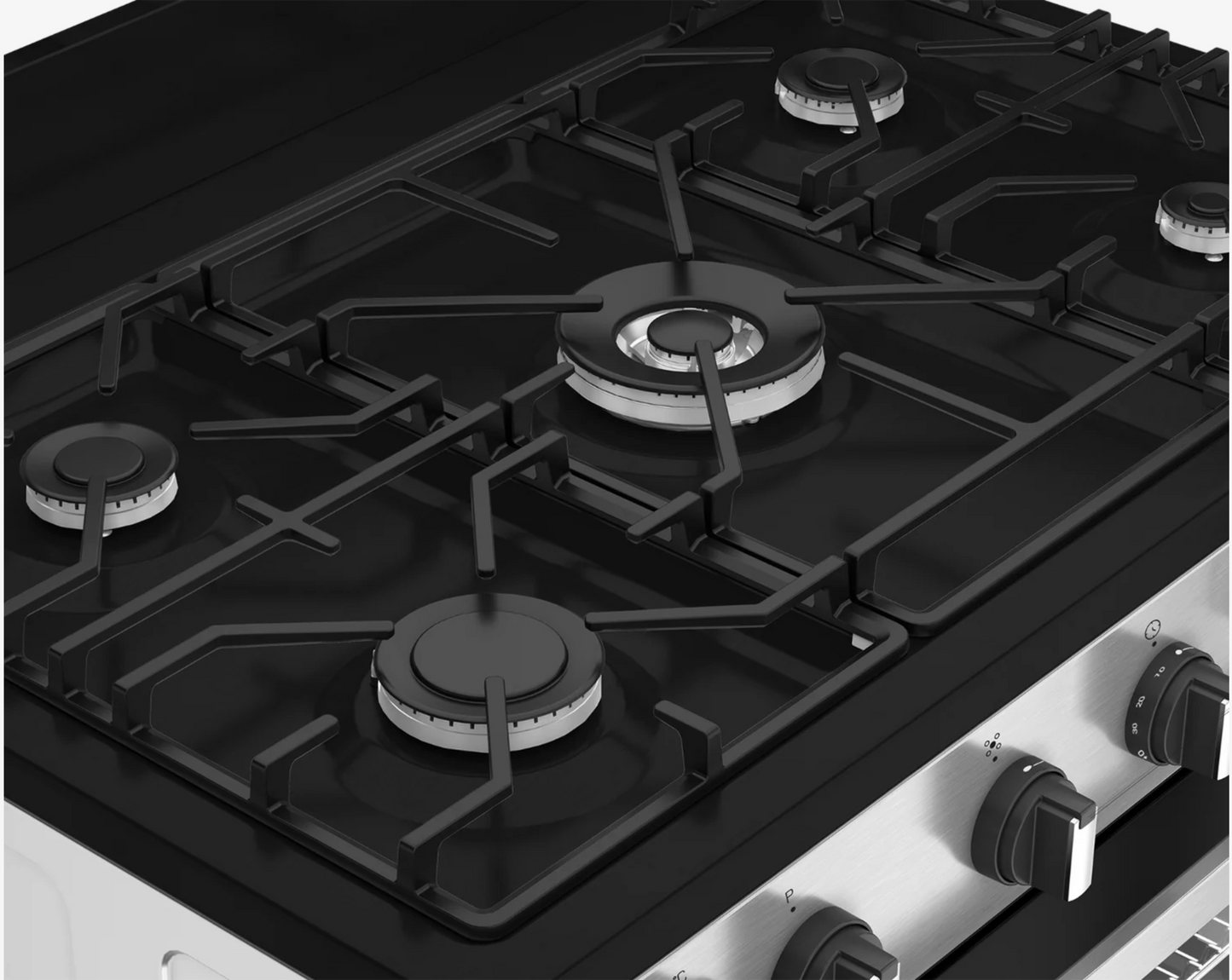 Defy Freestanding Gas/Electric Stove DGS90GEBI