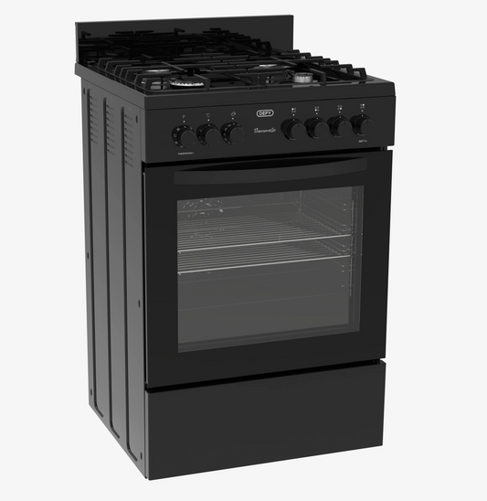 Defy Gas Electric Stove Black DGS606
