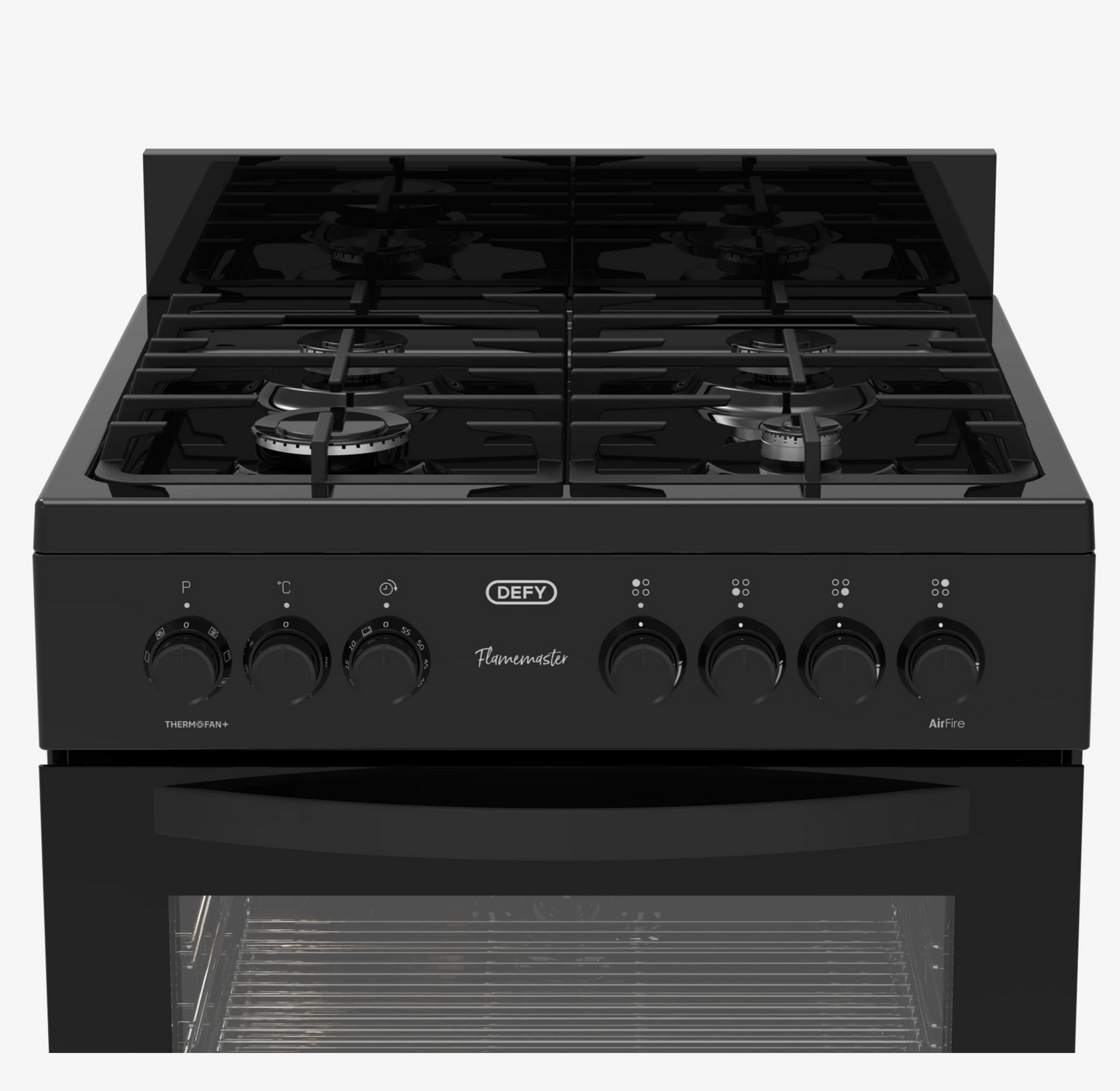 Defy Gas Electric Stove Black DGS606