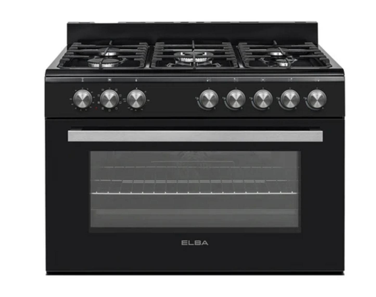 Elba 90CM Gas/Electric Freestanding Stove Black 04/96CL827B