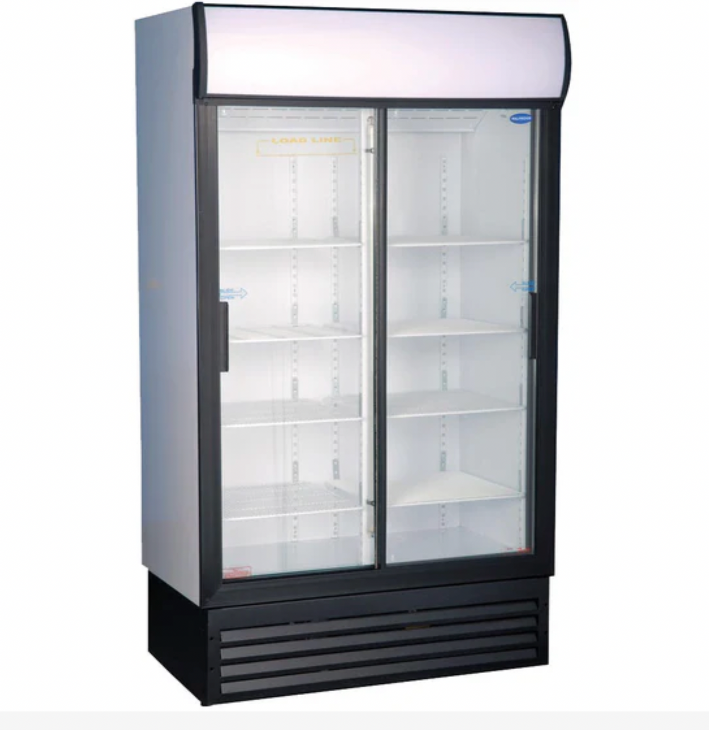 Fridgestar 663L 2 Sliding Door Display Fridge ES1140SL