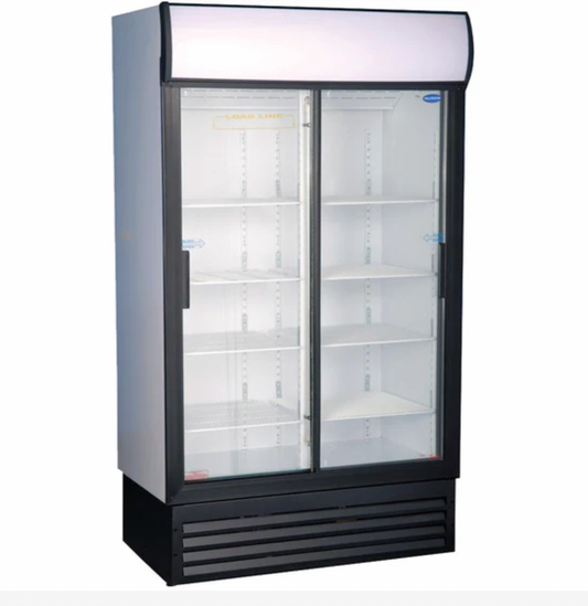 Fridgestar 663L 2 Sliding Door Display Fridge ES1140SL