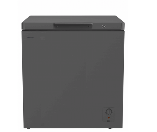 Hisense 198L Chest Freezer with Seamless Frame and Boundless Door - Grey