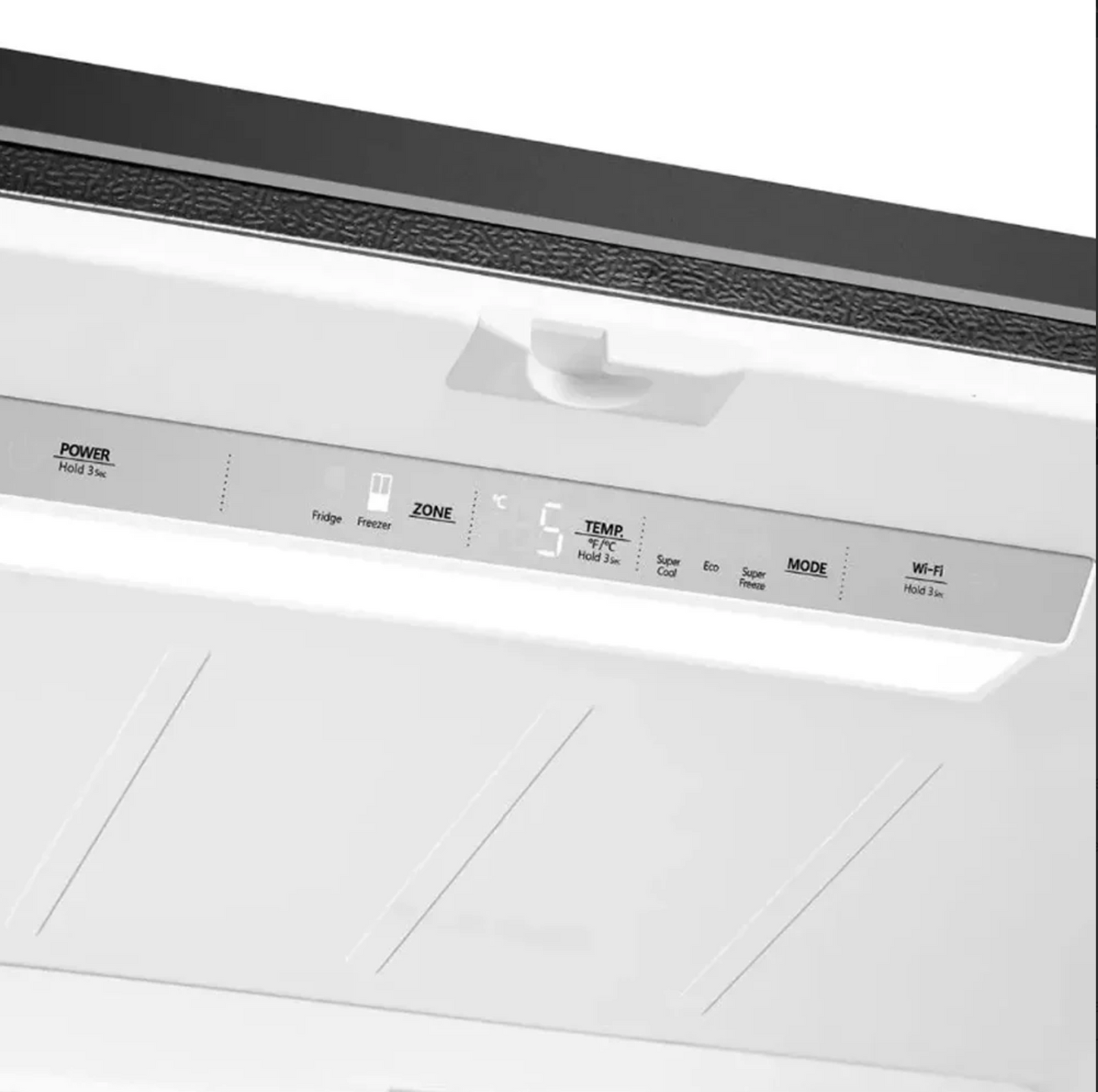 Hisense 575 L Combi Refrigerator with Water Dispenser, H760FSB-WD