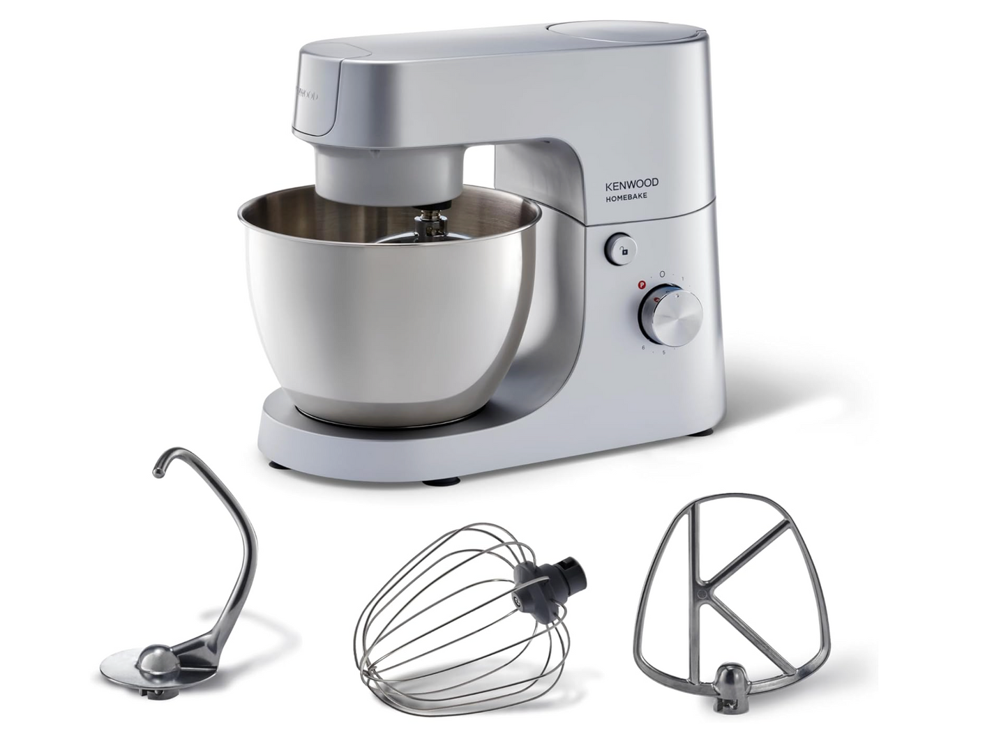 Kenwood HomeBake Stand Mixer - Silver KHH01.000SI