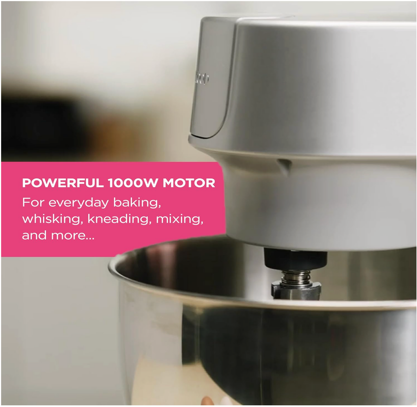 Kenwood HomeBake Stand Mixer - Silver KHH01.000SI