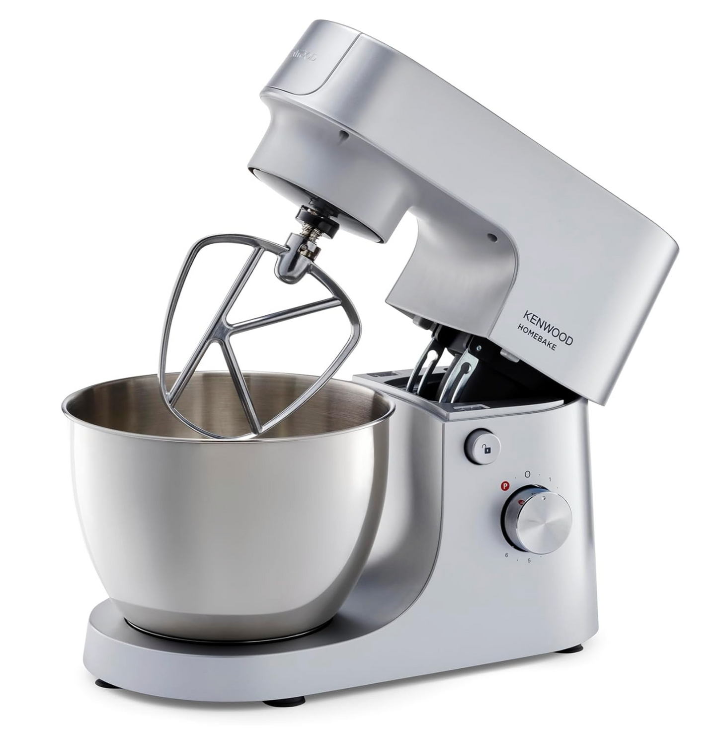 Kenwood HomeBake Stand Mixer - Silver KHH01.000SI