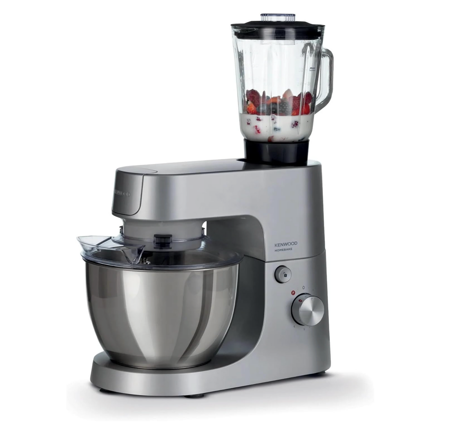 Kenwood HomeBake Stand Mixer with Blender - Silver KHH01.120SI