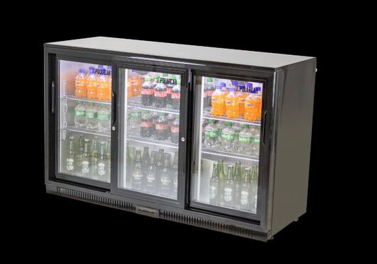 POLARCAB SLIDING DOOR BACK BAR COOLER – 3 DOOR