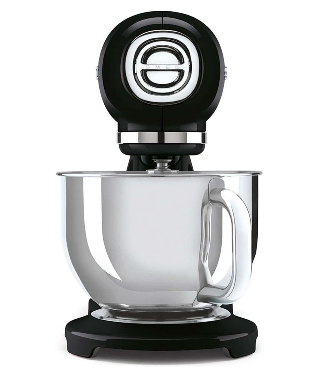 Smeg 4.8L Black Retro Stand Mixer SMF03BLEU