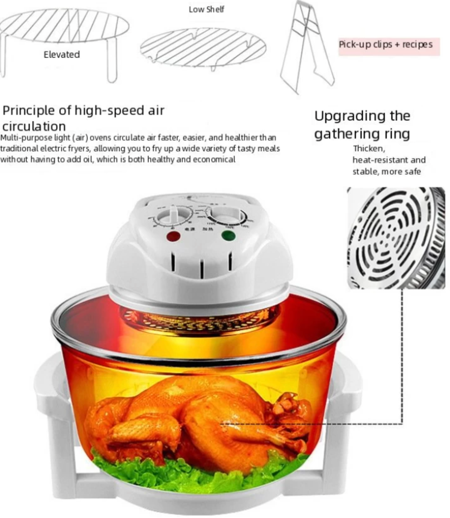Solala Air Fryer  (1 L)